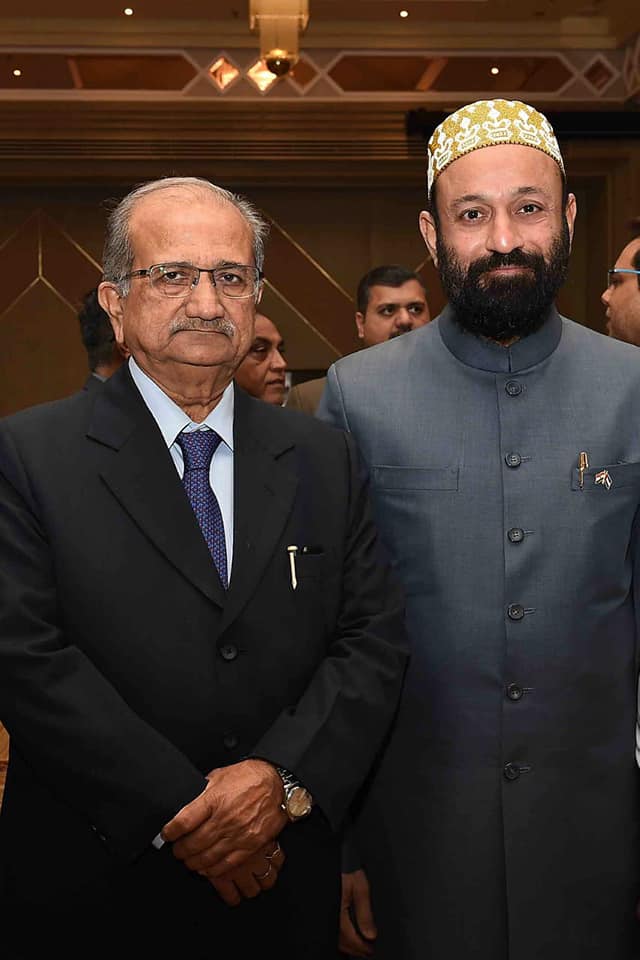 with H.E. Bhupendrasinh Chudasama - Minister of Revenue, Education(Primary, Secondary & Adult), Higher and Technical Education and Law and Parliamentary Affairs, Govt. of Gujarat