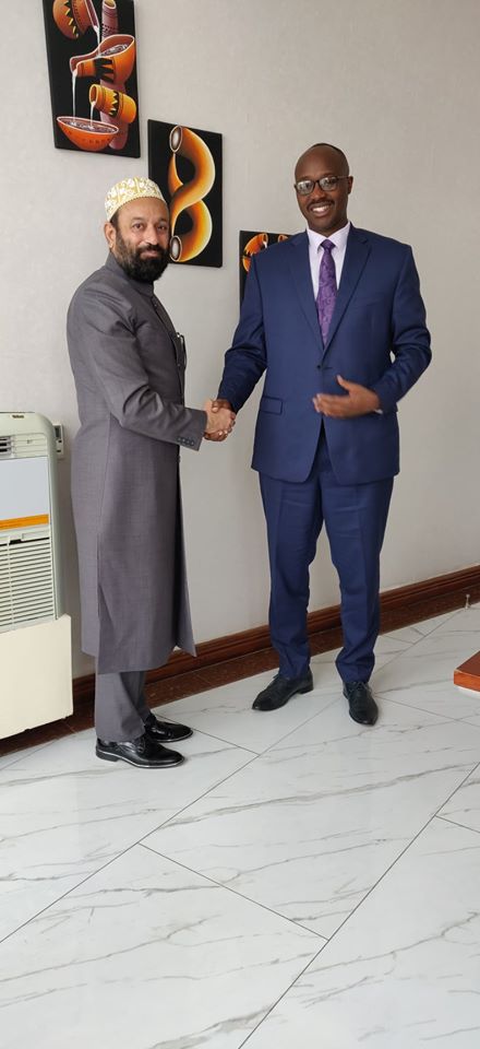  with H.E. Prudence Rubingisa - Honorable Mayor of Kigali 